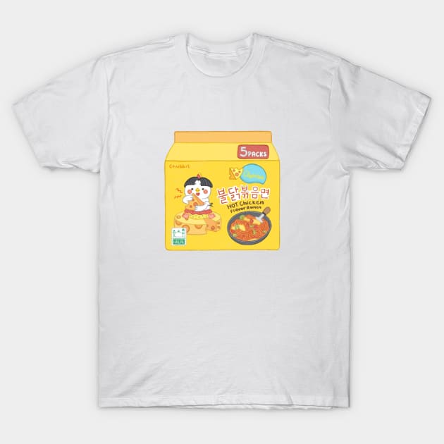 Samyang Cheesy Ramen T-Shirt by Chubbit